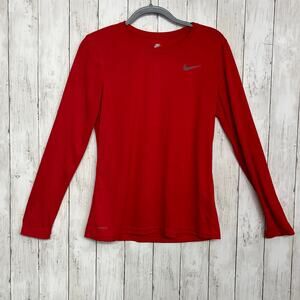 Nike The Nike Tee Dri-Fit Long Sleeve Lightweight Gym Running Outdoors Shirt Med